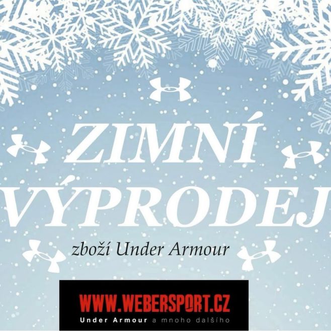 Právě probíhá zimní výprodej oblečení Under Armour💪👍 #výprodej #sale #underarmor